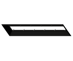 Gasonderdelen - Reflector Zwart AL-7RS HB