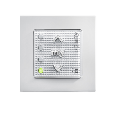 Somfy Smoove Origin 4 io wandzender met frame - draadloze bediening