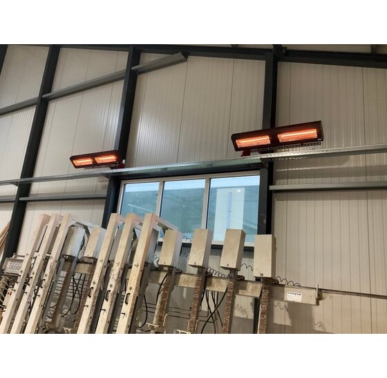 Bedrijfsverwarming - Tansun Apollo Excell double carbon 4,0 kW