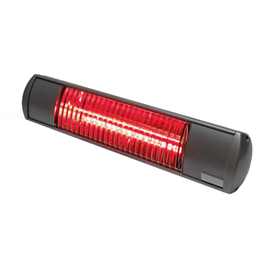 Terrasverwarming - Tansun Bahama IP ultra low glare 1,5 kW titanium