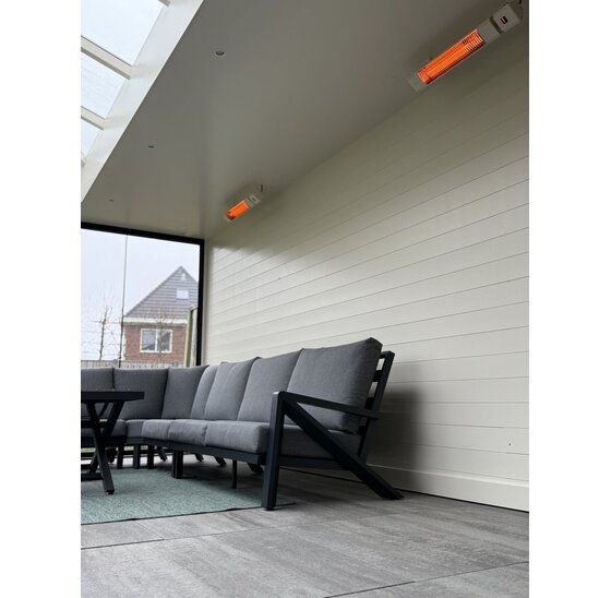Terrasverwarming - Tansun Havana carbon io 2,0 kW zwart