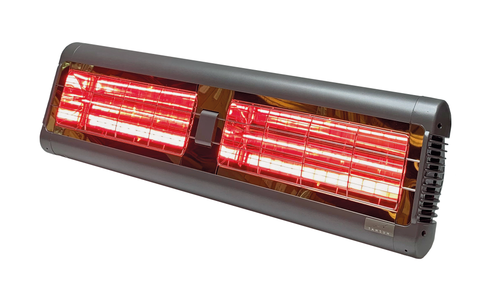 Infrarood terrasverwarmer 3,0 kW ultra low glare - Tansun Monaco IPD