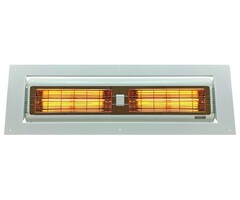 Terrasverwarming - Tansun Monaco XL inbouw carbon 4,0 kW wit