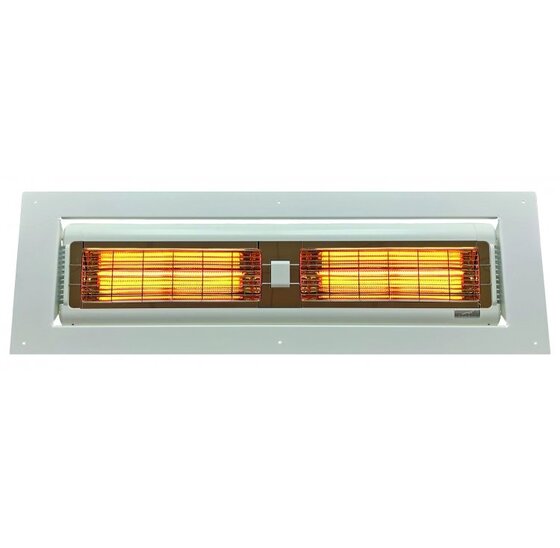 Terrasverwarming - Tansun Monaco XL inbouw carbon 4,0 kW wit