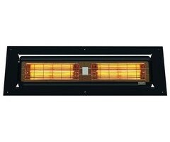 Terrasverwarming - Tansun Monaco XL inbouw carbon 4,0 kW zwart