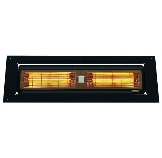 Terrasverwarming - Tansun Monaco XL inbouw carbon 4,0 kW zwart