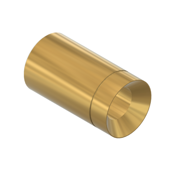Gasonderdelen - Venturi messing 18x33 diam. 13 mm