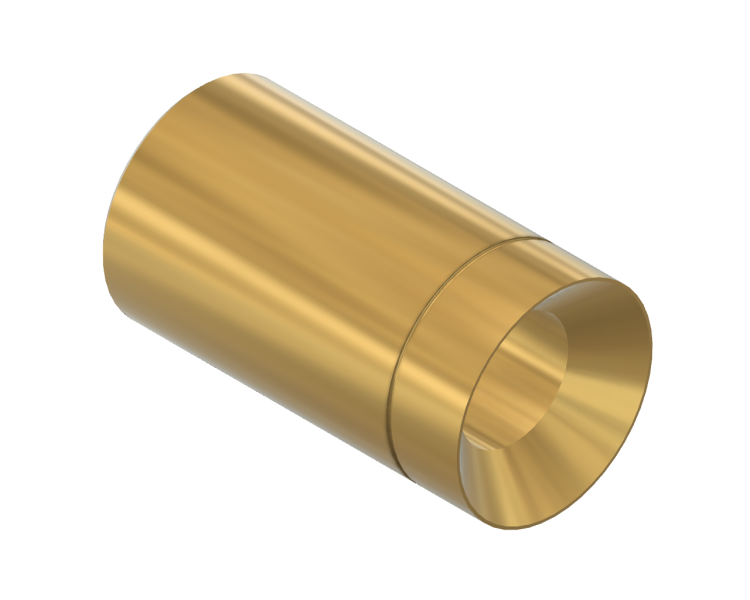 Venturi messing 18x33 mm, doorsnede 13 mm voor gasinfrarood