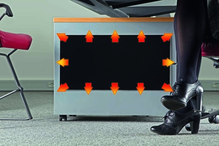 Infrarood verwarming 150W met snoerdimmer - SoMHeat BURO