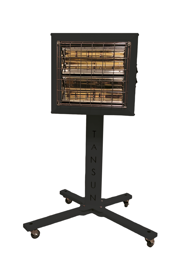 Tansun Spotter mobiele infraroodverwarmer 230V low glare binnen