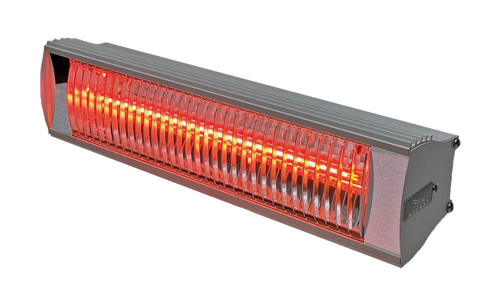 Infrarood terrasverwarmer Tansun Algarve 1,0 kW wit Low Glare