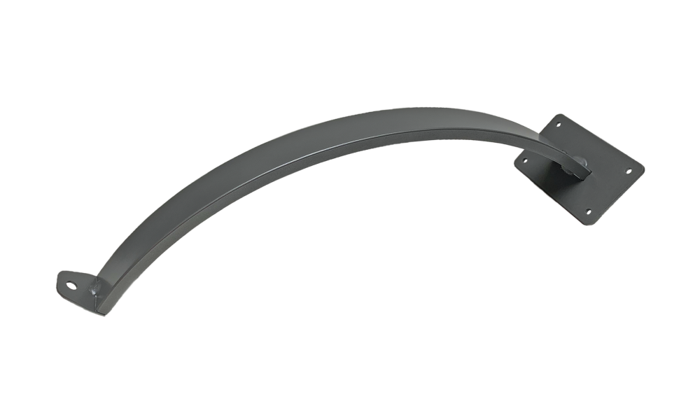 Tansun wandbeugel gebogen titanium voor infraroodverwarming