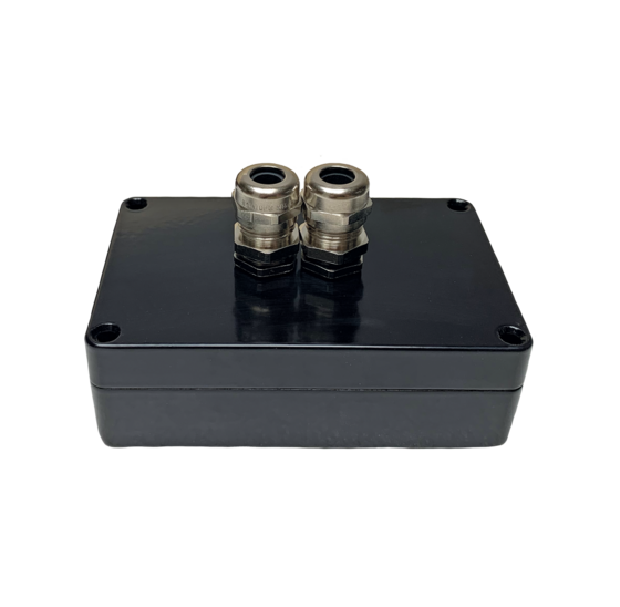 Elektrische onderdelen - Aluminium RF montagebox zwart