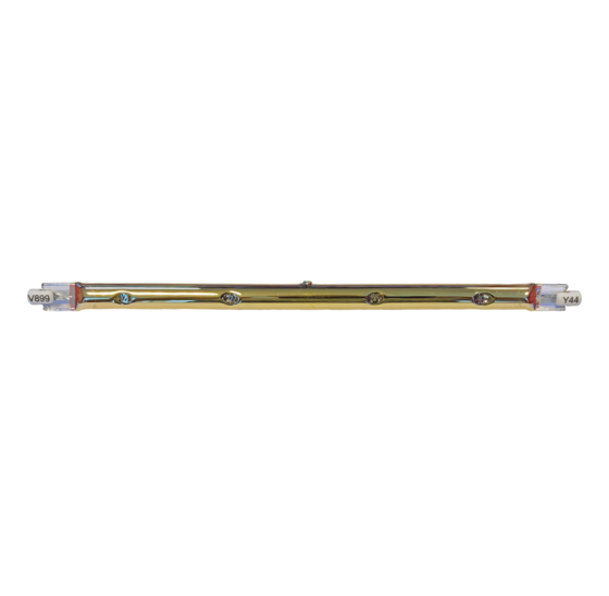 Elektrische onderdelen - JLF universele goldLamp R7s1300 W 252-254 mm