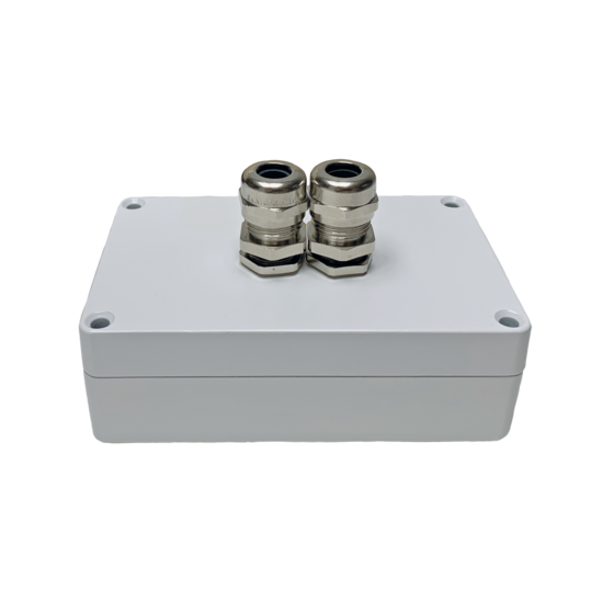 Elektrische onderdelen - Aluminium RF montagebox wit
