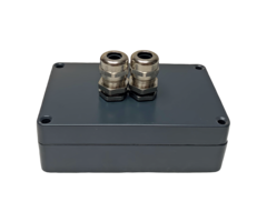 Elektrische onderdelen - Aluminium RF montagebox antraciet