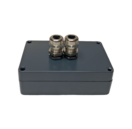 Elektrische onderdelen - Aluminium RF montagebox antraciet