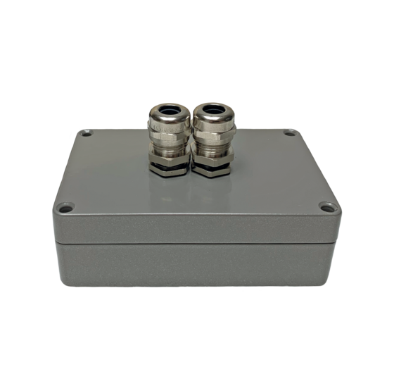 Elektrische onderdelen - Aluminium RF montagebox titanium