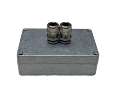 Elektrische onderdelen - Aluminium RF montagebox blank aluminium