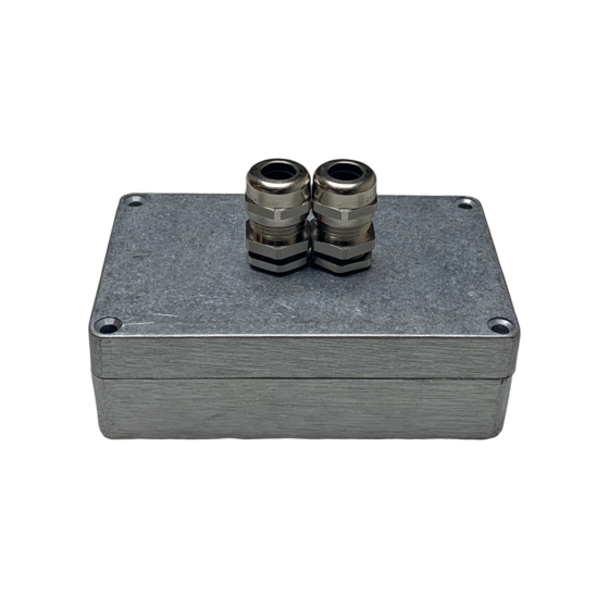 Elektrische onderdelen - Aluminium RF montagebox blank aluminium