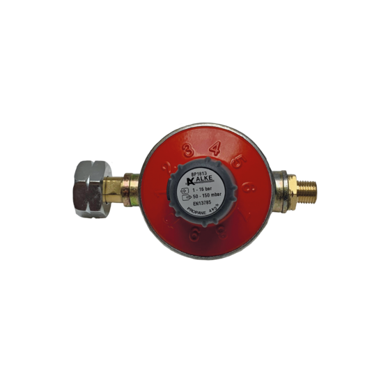Gasonderdelen - Alke variable drukregelaar 50 - 150mbar 4kg, Shellx1/4'''L