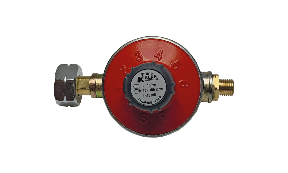 Drukregelaar propaan 50-150 mbar instelbaar 4 kg/h Alke 8P1813