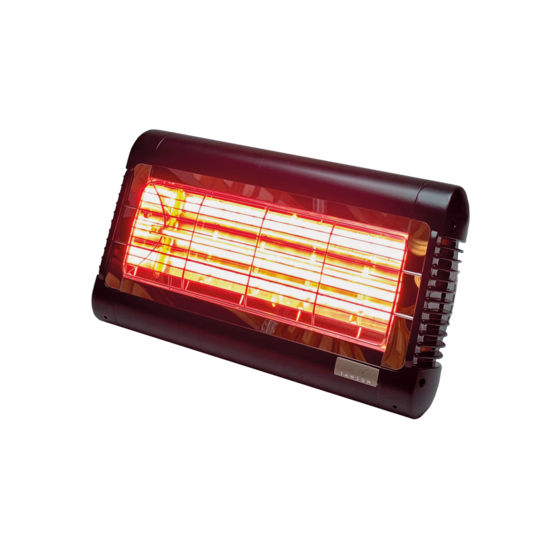 Terrasverwarming - Tansun Sorrento IP 1,5 kW zwart