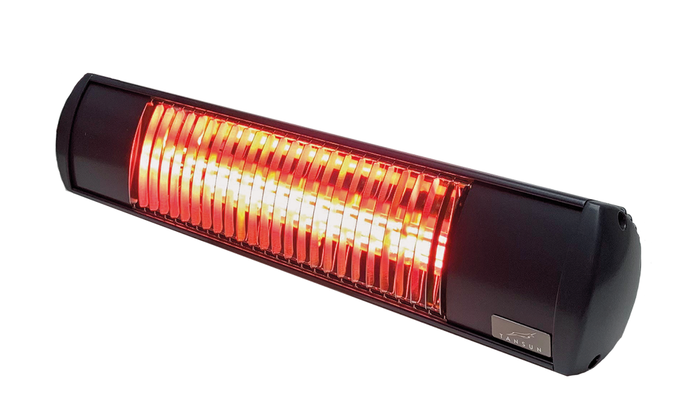 Infrarood terrasverwarmer 2000W antraciet - Tansun Rio Grande IP