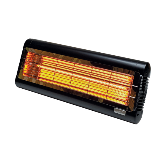 Terrasverwarming - Tansun Monaco XL IP carbon 2,0 kW zwart