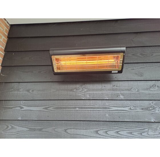 Terrasverwarming - Tansun Monaco XL IP carbon 2,0 kW zwart