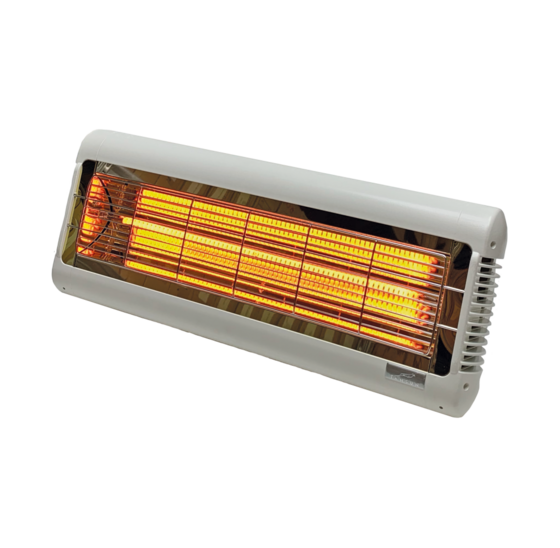 Terrasverwarming - Tansun Monaco XL IP carbon 2,0 kW wit