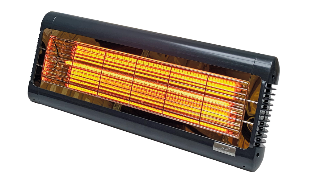 Infrarood terrasverwarmer 2,0 kW carbon | Tansun Monaco XL IP