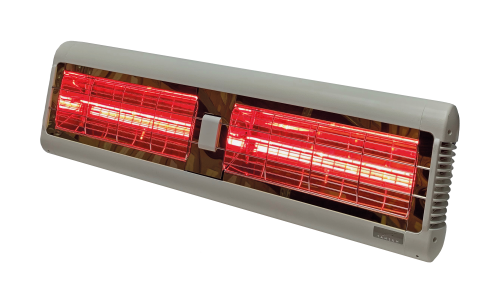 Tansun Monaco IPD Ultra Low Glare 3,0 kW Wit Terrasverwarming
