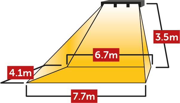Tansun Monaco XL IPT Ultra Low Glare 7,2 kW Wit
