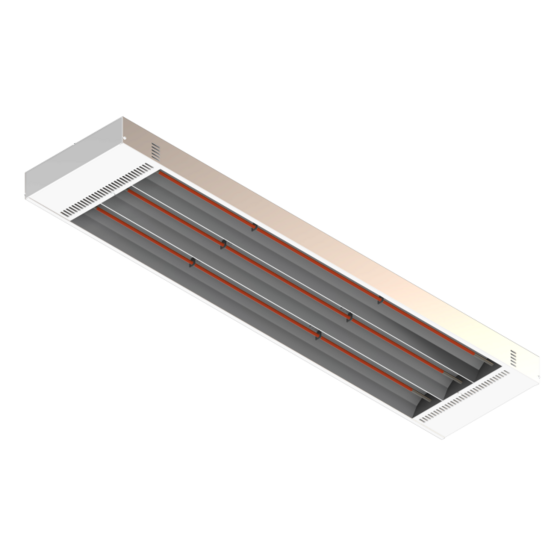 Alke AlkElec 45R Wit - Elektrische Infraroodstraler