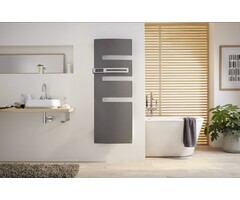 Atlantic SERENIS PREM MAT R 1750W Antraciet Handdoekradiator