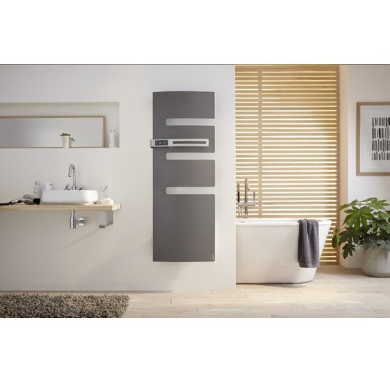 Atlantic SERENIS PREM MAT R 1750W Antraciet Handdoekradiator