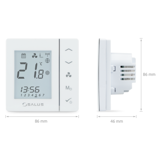 Salus FC600 Fancoil Thermostaat Draadloos