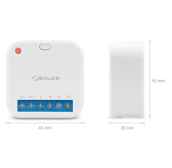 Salus RS600 rolluik relais draadloos