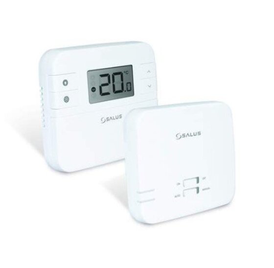Salus RT510RF Draadloze Thermostaat met Opbouw Ontvanger