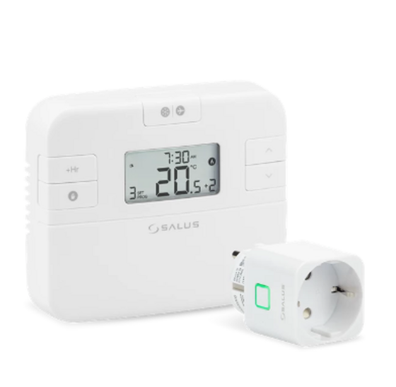 Salus RT510SPE Draadloze Thermostaat met Plugin Ontvanger