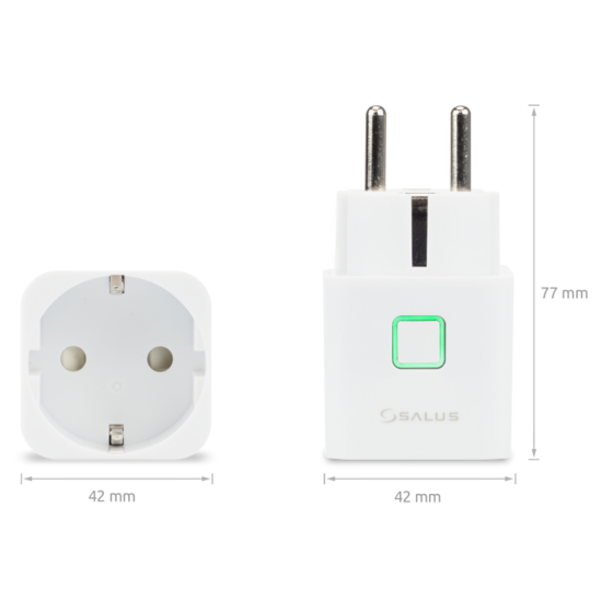 Salus SPE600 Smart Stekker voor Smart Home Automatisering