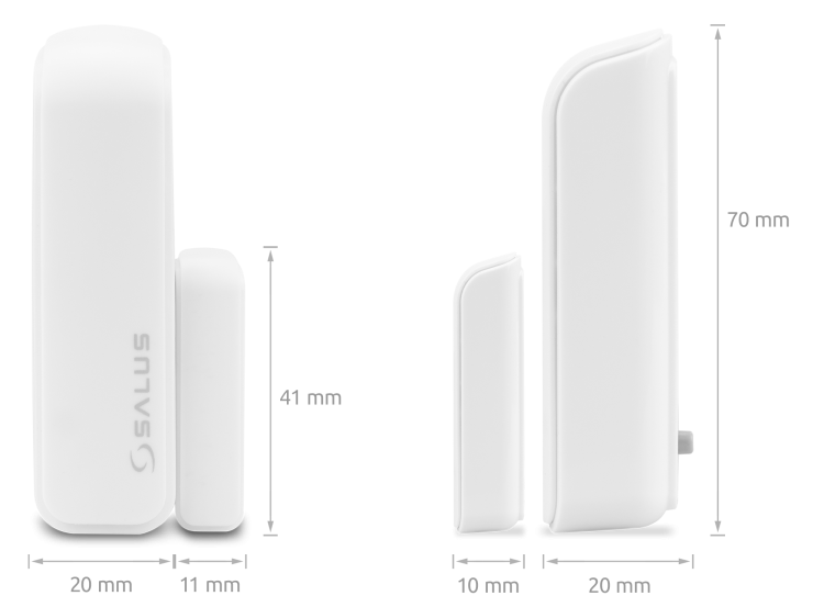 Salus SW600 Raam Deur Contact - Draadloze Smart Home Sensor