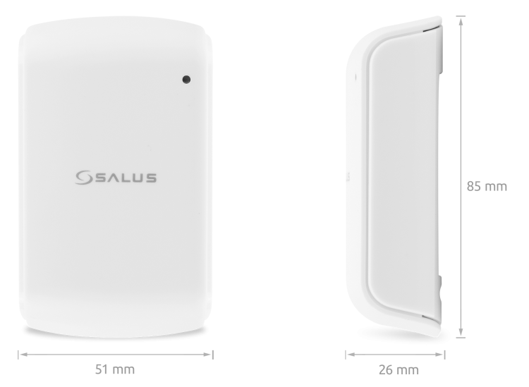 Salus TS600 Draadloze Temperatuur Sensor Smart Home