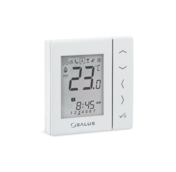 Salus VS10WRF thermostaat bedraad wit