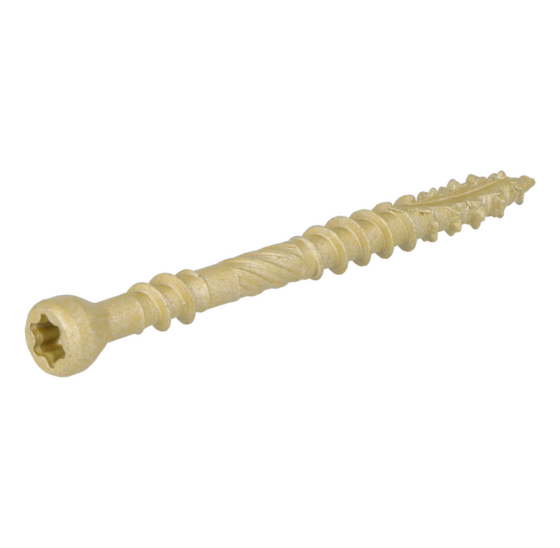 Dynaplus Schroeven - Dynaplus vlonderschroef AR brons PK TX-25 5.0x110/50