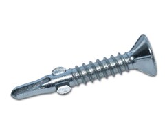 Standaard Schroeven - Zelfborende schroef vleugelteks verzinkt PK TX-20 4.2X32