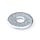 Ringen - Carrosseriering verzinkt M8x25x2.0