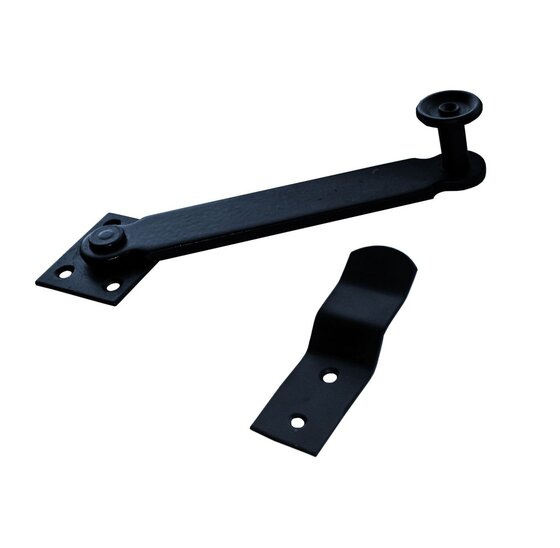 IKO Zwart beslag - Luikoverslag zwart 165 MM