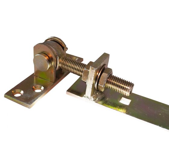 Wemekamp Hengen en duimen - Heng verstelbaar geel verzinkt 670x40x5 MM